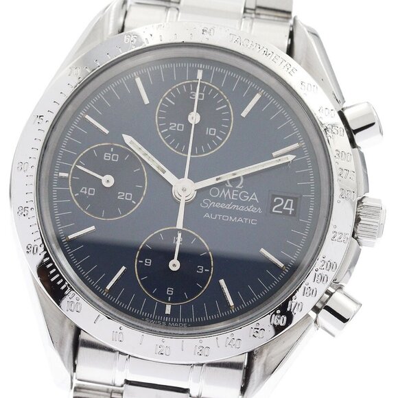 Omega Other - OMEGA Speedmaster 3511.80 Chronograph Navy Dial Automatic Men's Watch_880288